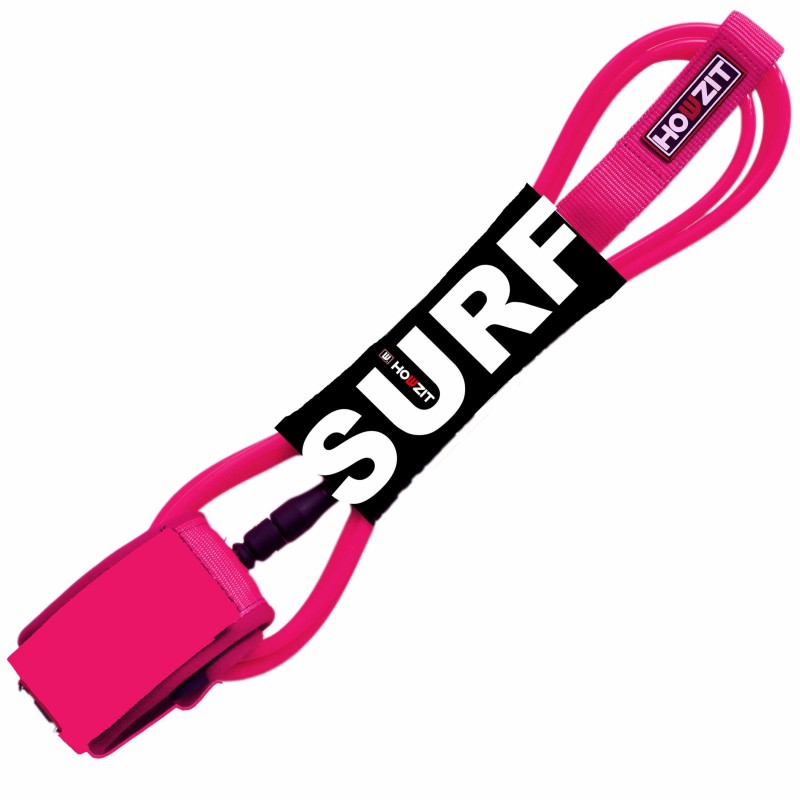 leash surf 7' rose leash surf 7' rose
