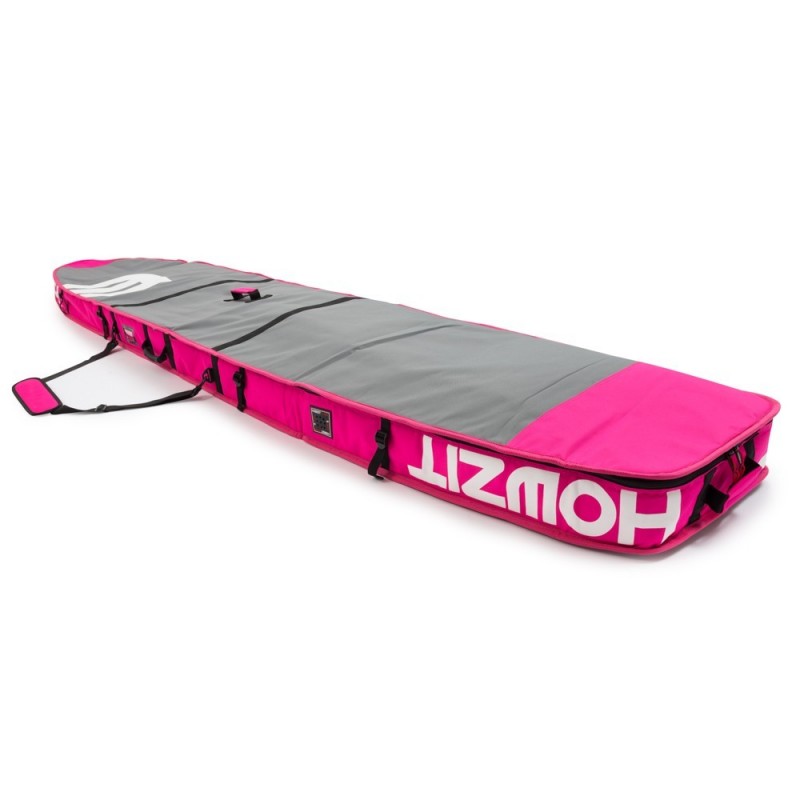 Housse de transport motif gris et rose pour stand-up paddle race 12'6 Housse de transport motif gris et rose pour stand-up paddle race 12'6