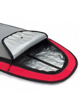 Boardbag 9'6 grey/red