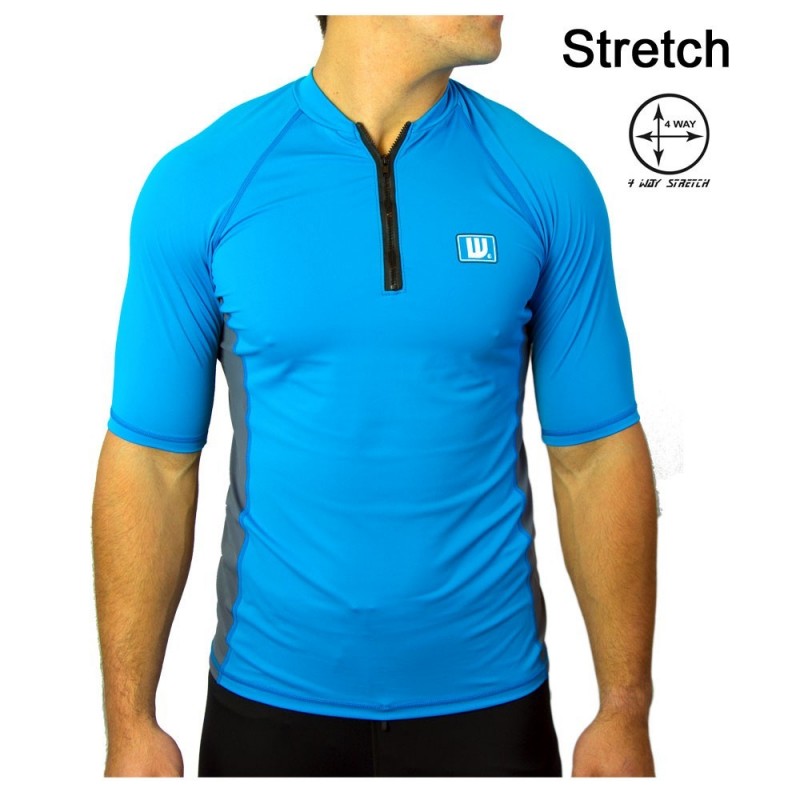 Lycra zip Homme Aqua Lycra zip Homme Aqua