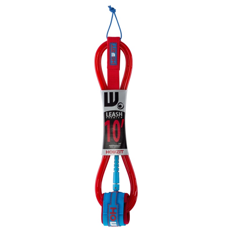 Leash Premium SUP 10' - Blue/ Red