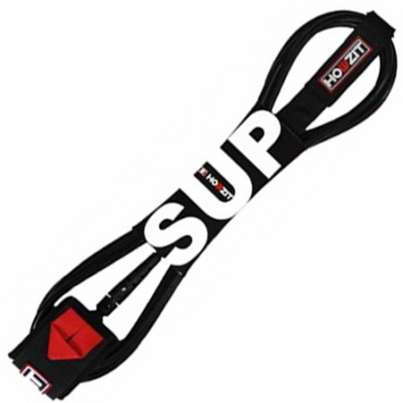 leash droit 8' noir pour paddle