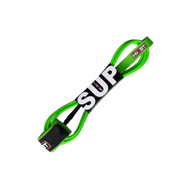 Stand-up paddle 8' lime straight leash Stand-up paddle 8' lime straight leash