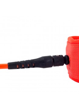 leash téléphone 9' orange pour paddle