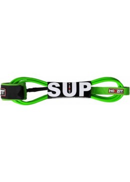 Stand-up paddle 8' lime straight leash