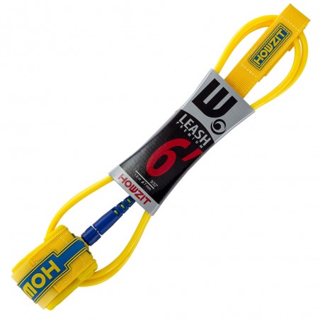 Leash Premium SURF  6' / 7 MM - Yellow