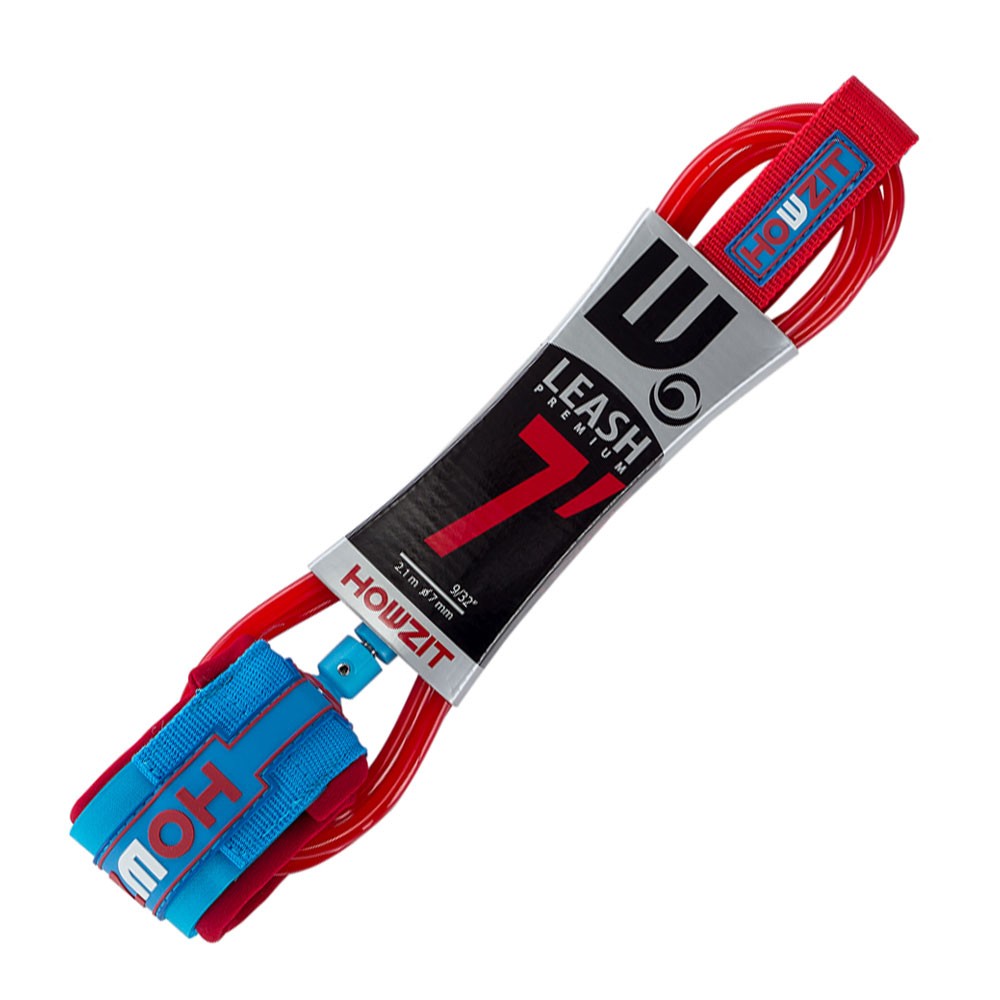 leash straight 8' red blue for stand up paddle leash straight 8' red blue for stand up paddle