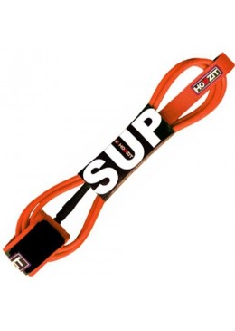 Stand-up paddle 8' orange straight leash