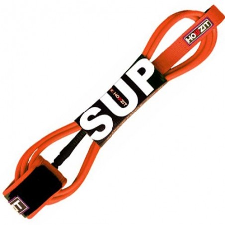 leash droit 8' orange pour paddle