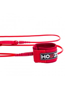 leash surf 7' rouge