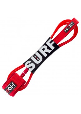 leash surf 7' rouge