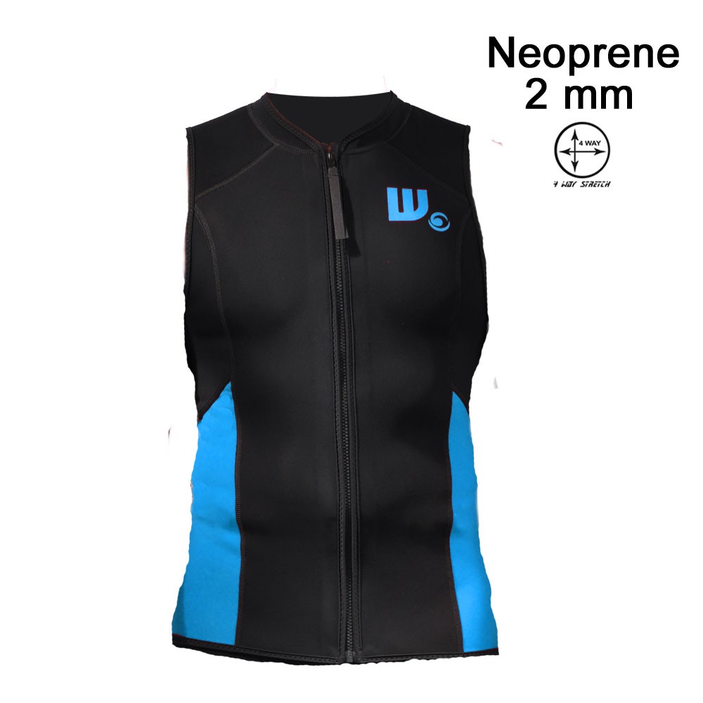 Gilet SUP Neoprene Homme Black / Aqua Gilet SUP Neoprene Homme Black / Aqua