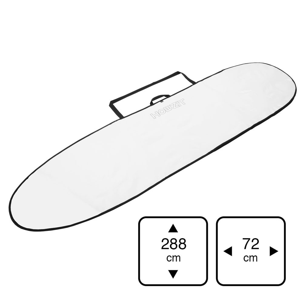 Housse Longboard 9' white pour planche de longboard surf ou mini malibu Housse Longboard 9' white pour planche de longboard surf ou mini malibu