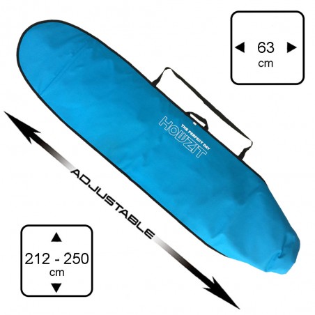Housse Surf Ajustable de 7' à 8'6 Bleu