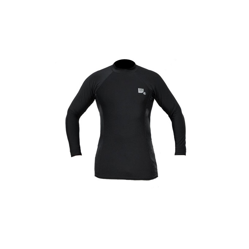 Lycra Polar Warm Tee men Black Lycra Polar Warm Tee men Black